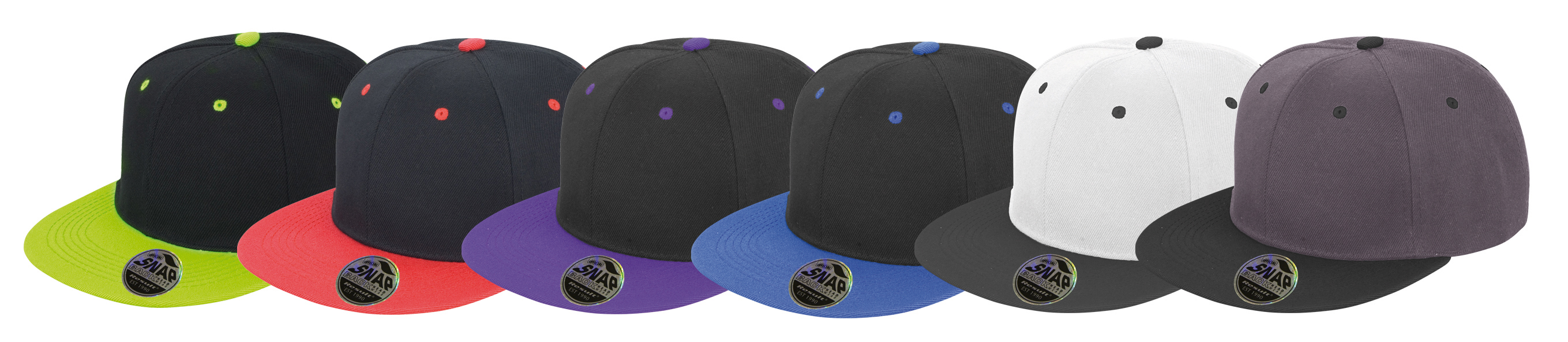Bronx Original Flat Peak Snapback Dual Colour Cap