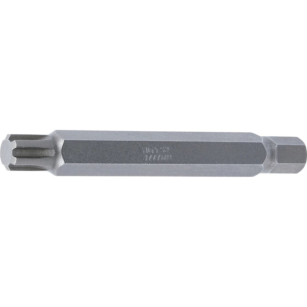 Bit, Länge 100 mm, Antrieb Außensechskant 10 mm (3/8"), Keil-Profil (für RIBE) M11