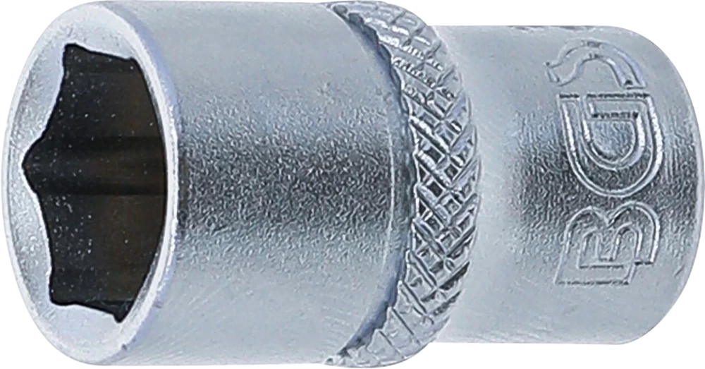 Steckschlüssel-Einsatz Sechskant, Antrieb Innenvierkant 6,3 mm (1/4"), SW 10 mm