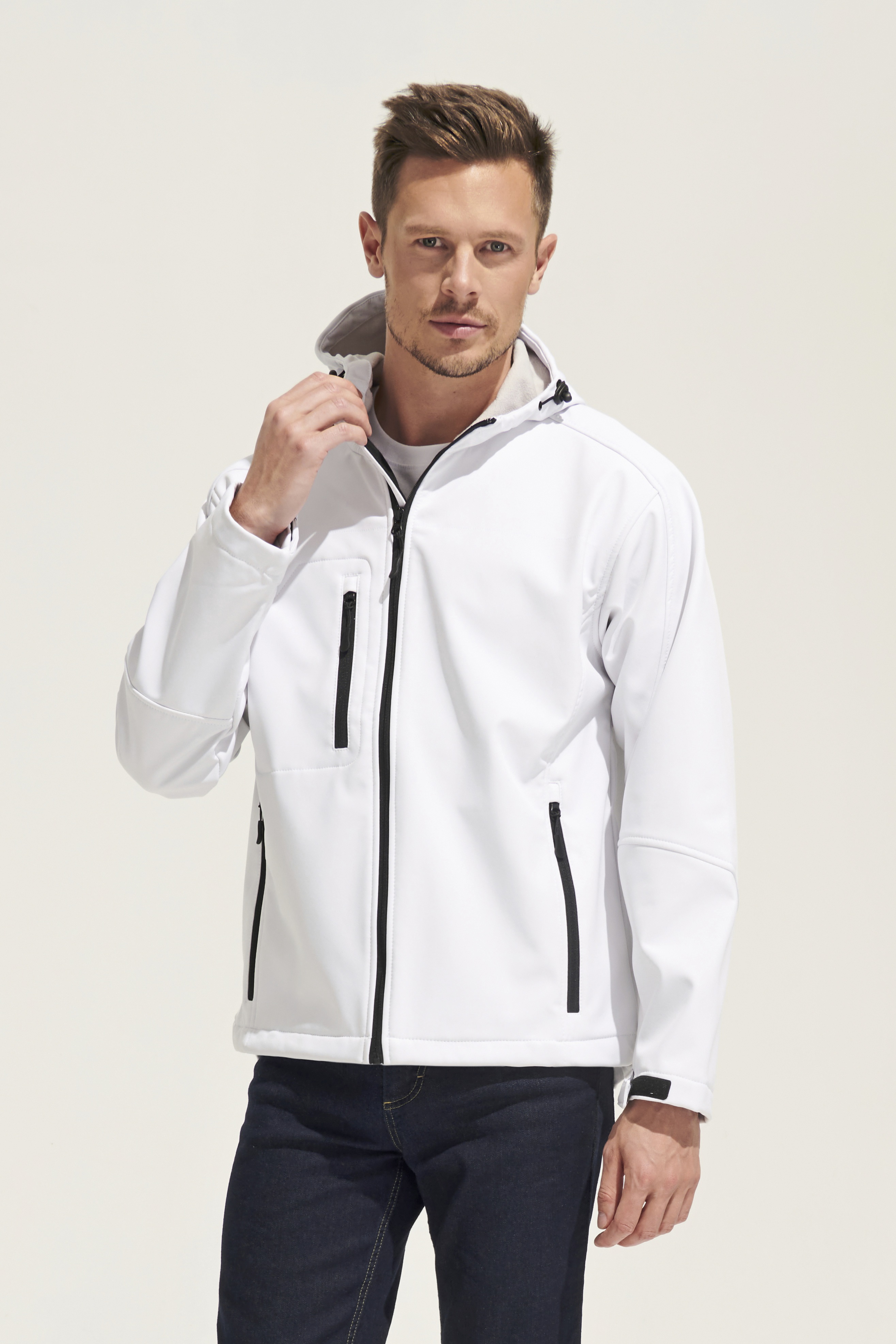 Men´s Hooded Softshell Jacket Replay
