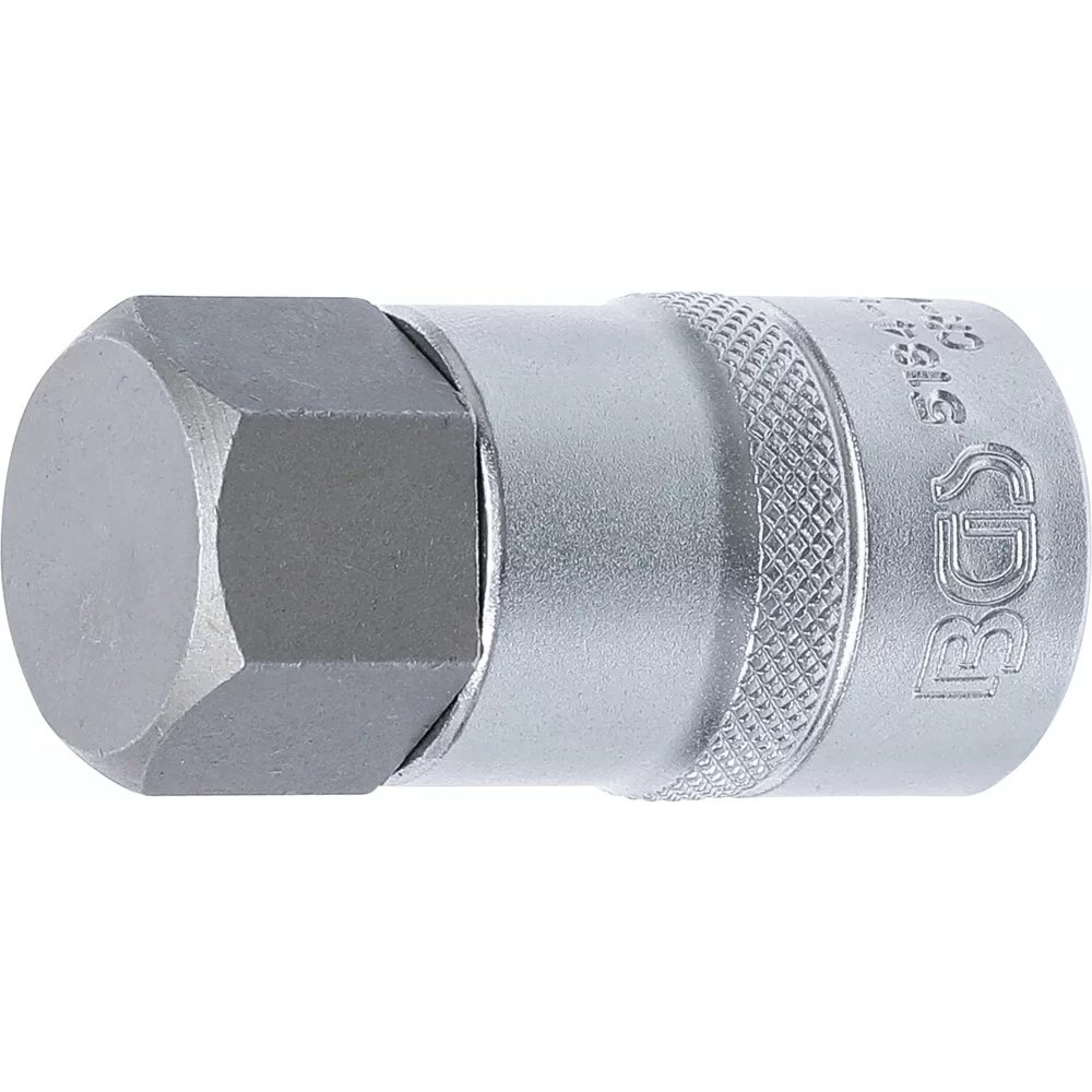 Bit-Einsatz, Antrieb Innenvierkant 12,5 mm (1/2"), Innensechskant 24 mm