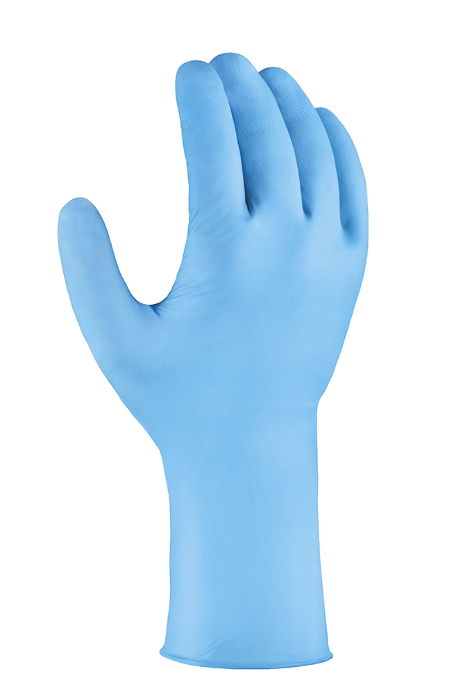 teXXor® Nitril-Einweg-Handschuhe High Risk blau
