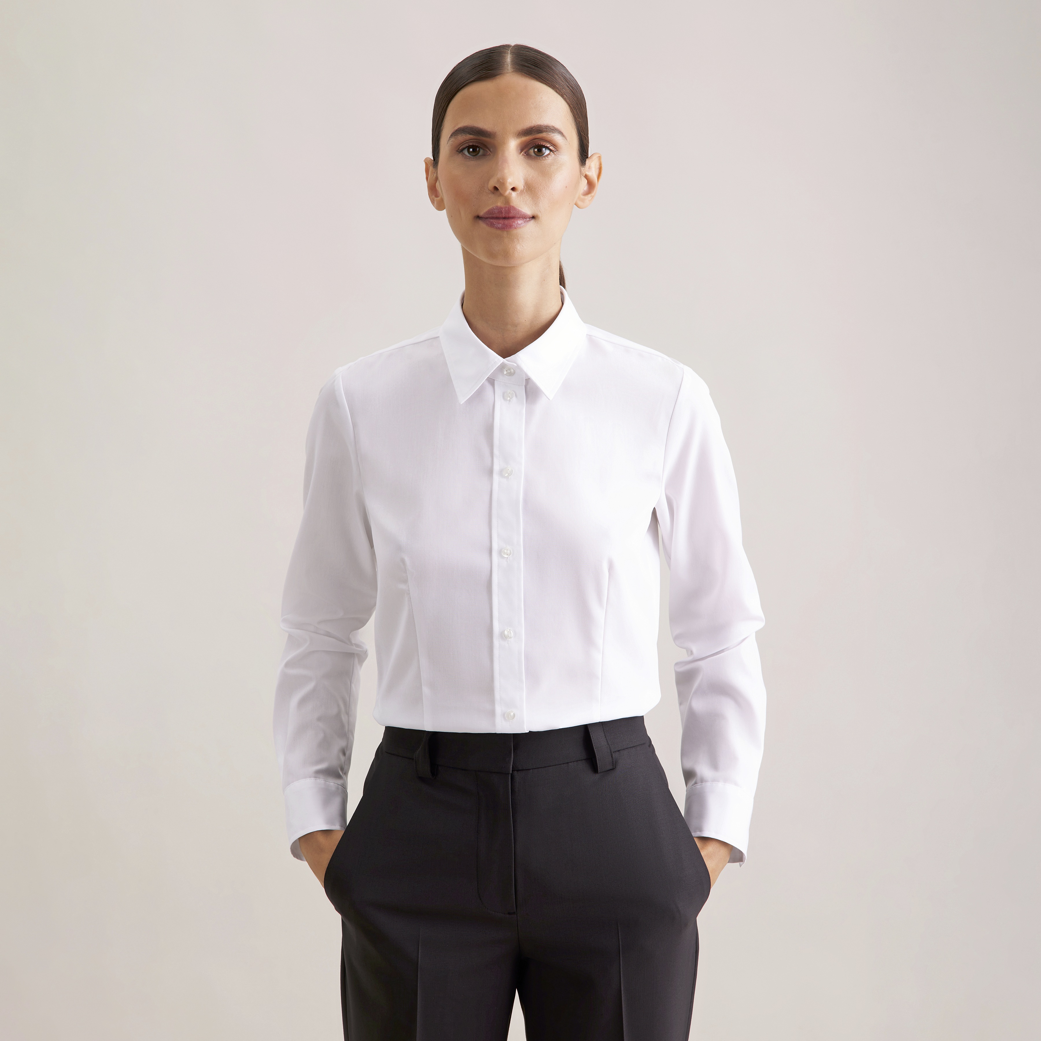 Bluse – Women´s Blouse Regular Fit Oxford Longsleeve