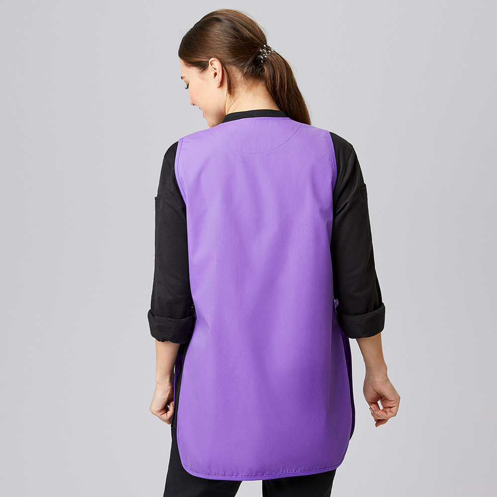 Überwurfschürze, purple