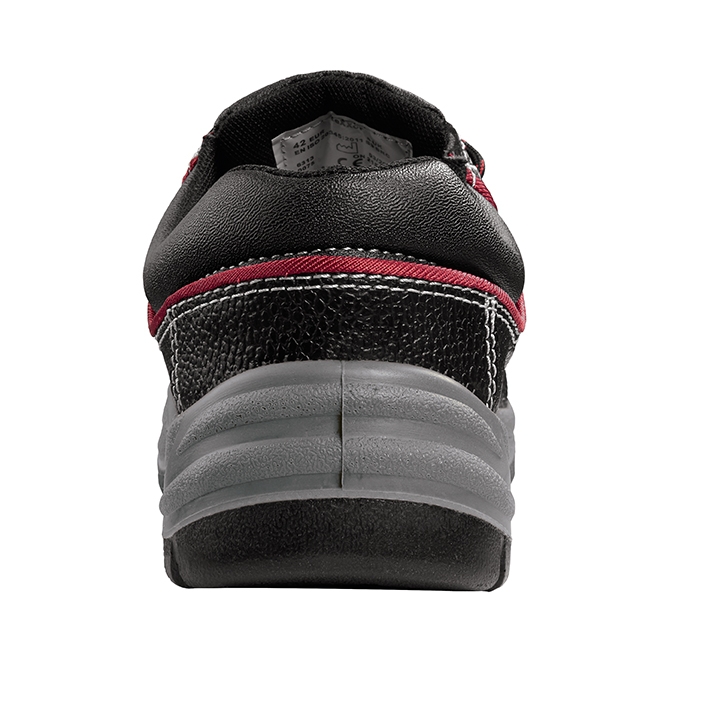 teXXor® S3-Sicherheitshalbschuhe NIZZA schwarz/rot