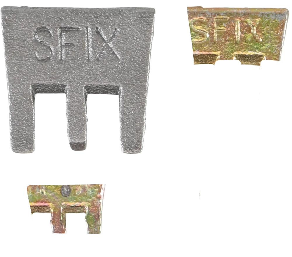 Bgs Diy Krallenkeile-Sortiment, S-Fix, 4-Tlg.