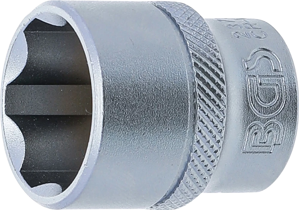 Steckschlüssel-Einsatz Super Lock, Antrieb Innenvierkant 10 mm (3/8"), SW 19 mm