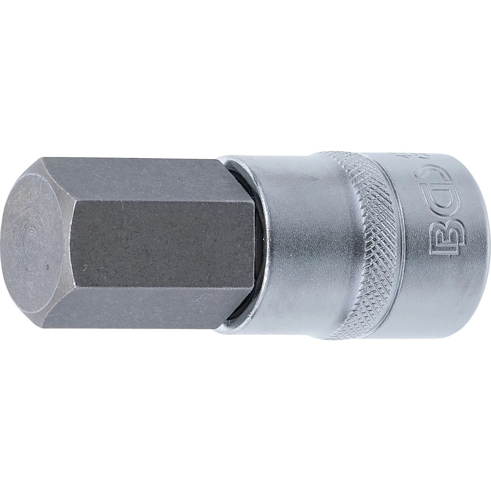 Bit-Einsatz, Länge 70 mm, Antrieb Innenvierkant 12,5 mm (1/2"), Innensechskant 22 mm