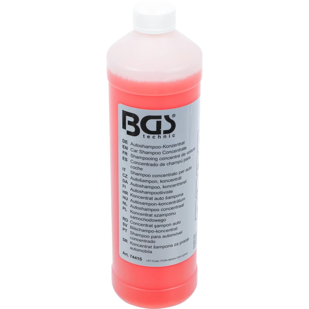 Autoshampoo-Konzentrat, rot, 1000 ml
