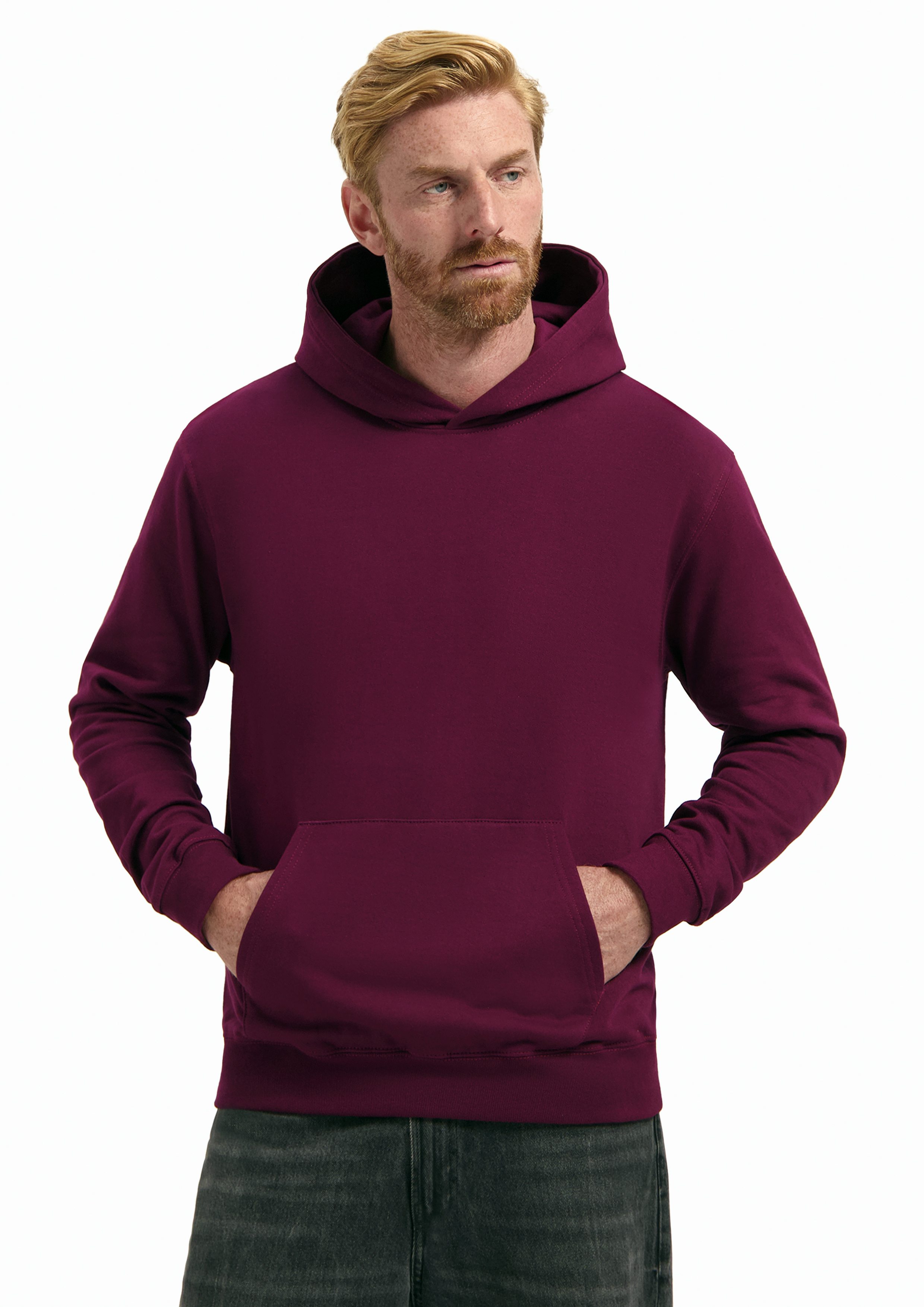 Unisex Organic Cotton Hooded Sweatshirt