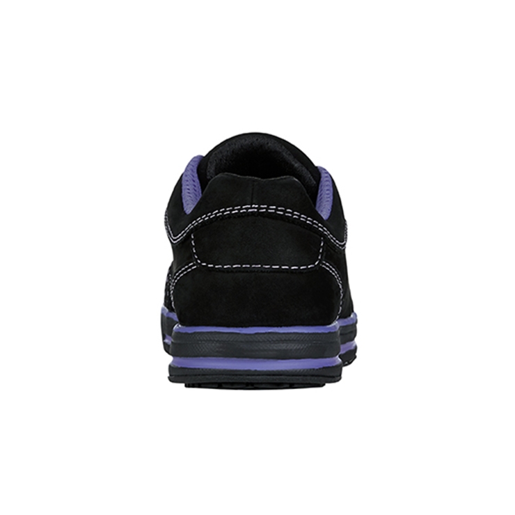 RUNNEX® S3-Damen-ESD-Sicherheitshalbschuhe GirlStar schwarz/violett