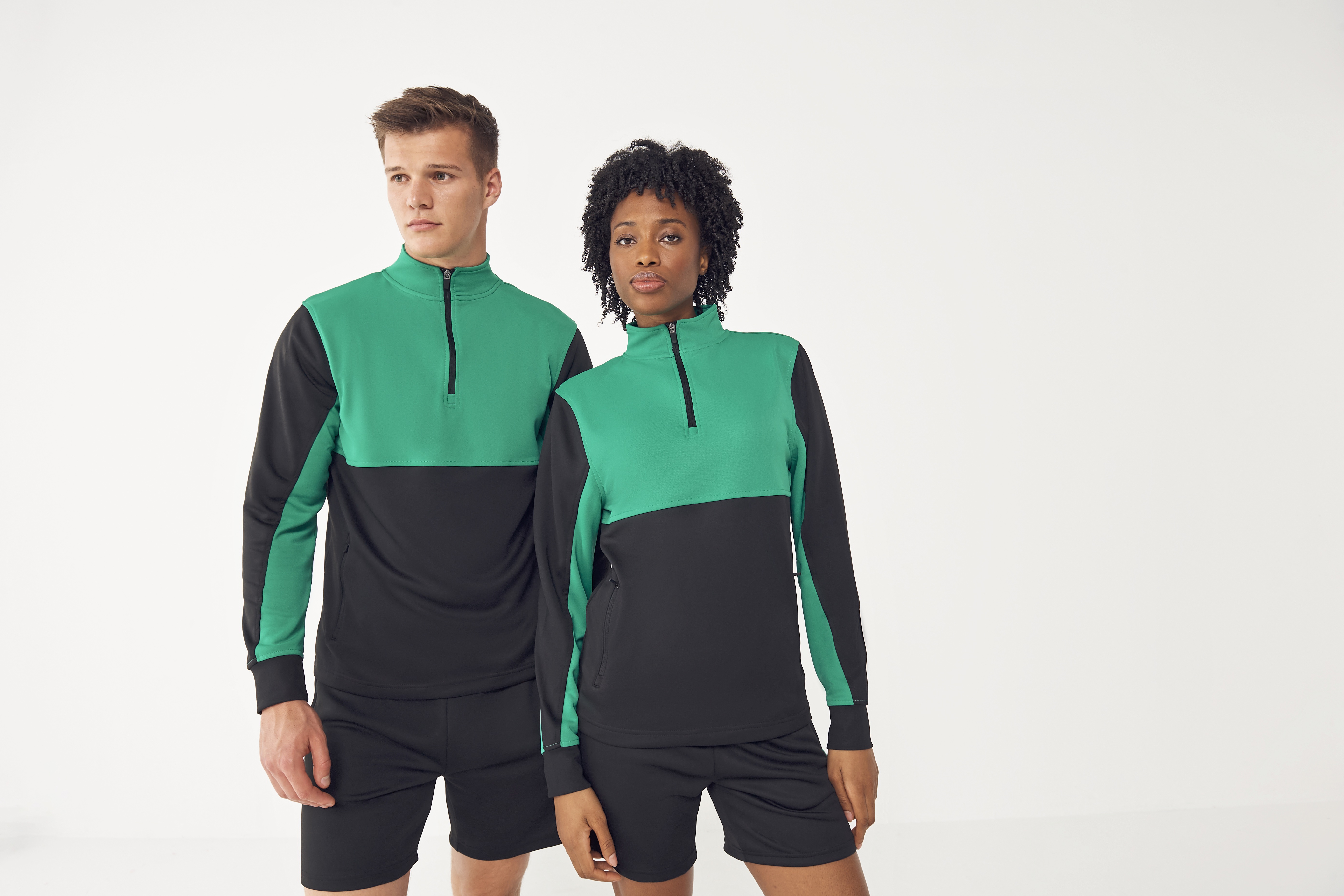 Sweatshirt – Adults 1/4 Zip Tracksuit Top