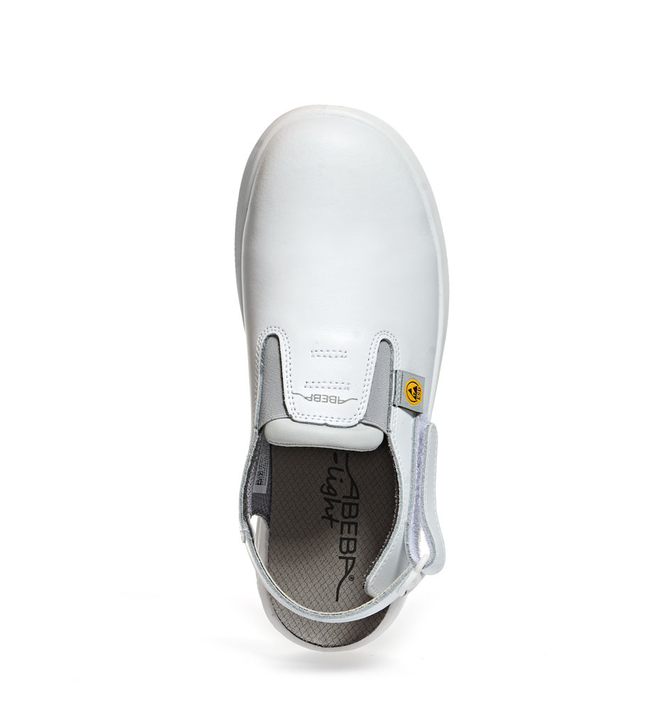 Abeba SB Sicherheitsclog X-LIGHT weiß ESD 7131030