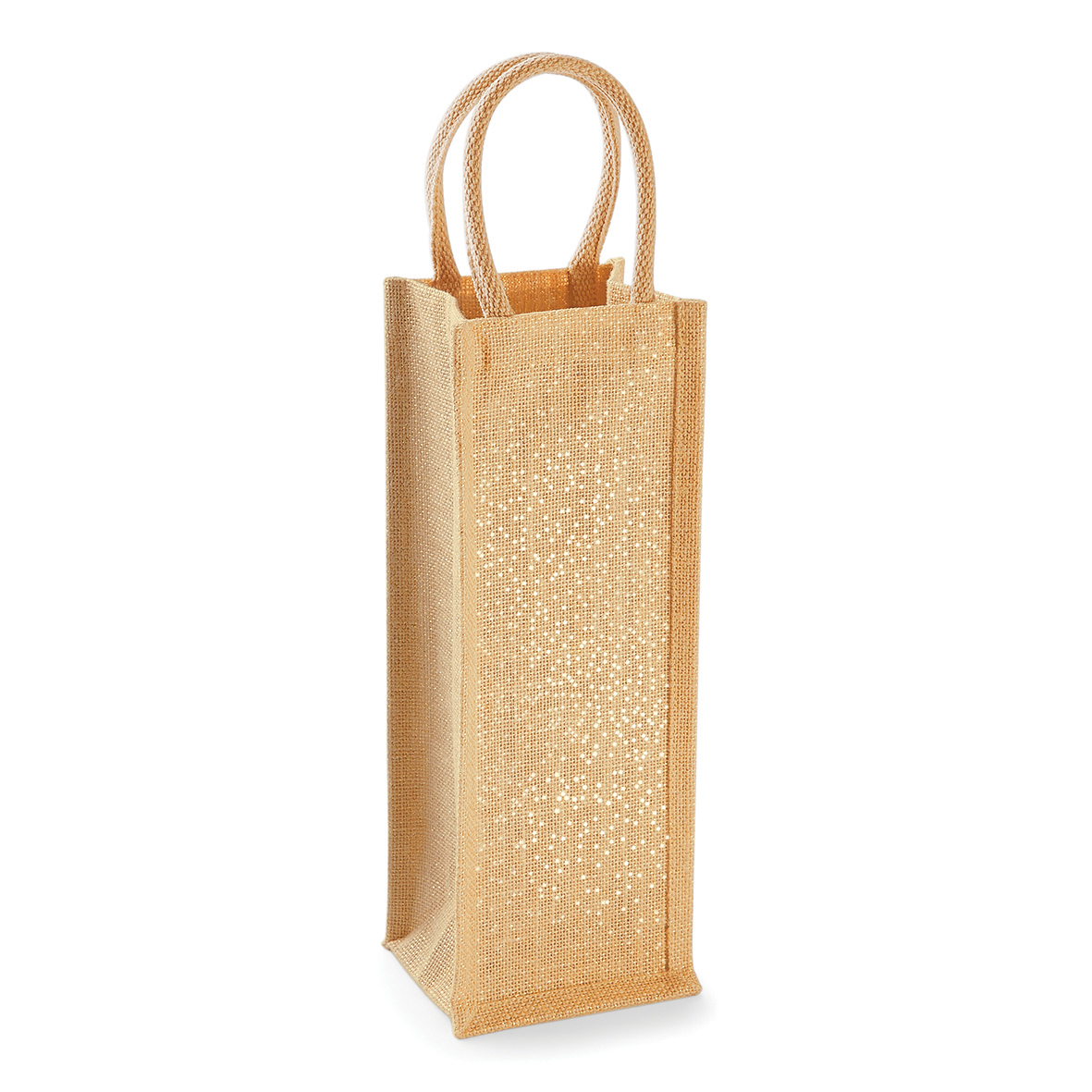 Tasche – Shimmer Jute Bottle Bag