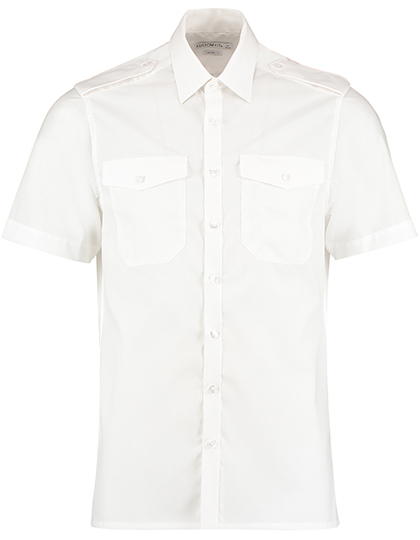 Hemd – Men´s Tailored Fit Pilot Shirt Short Sleeve