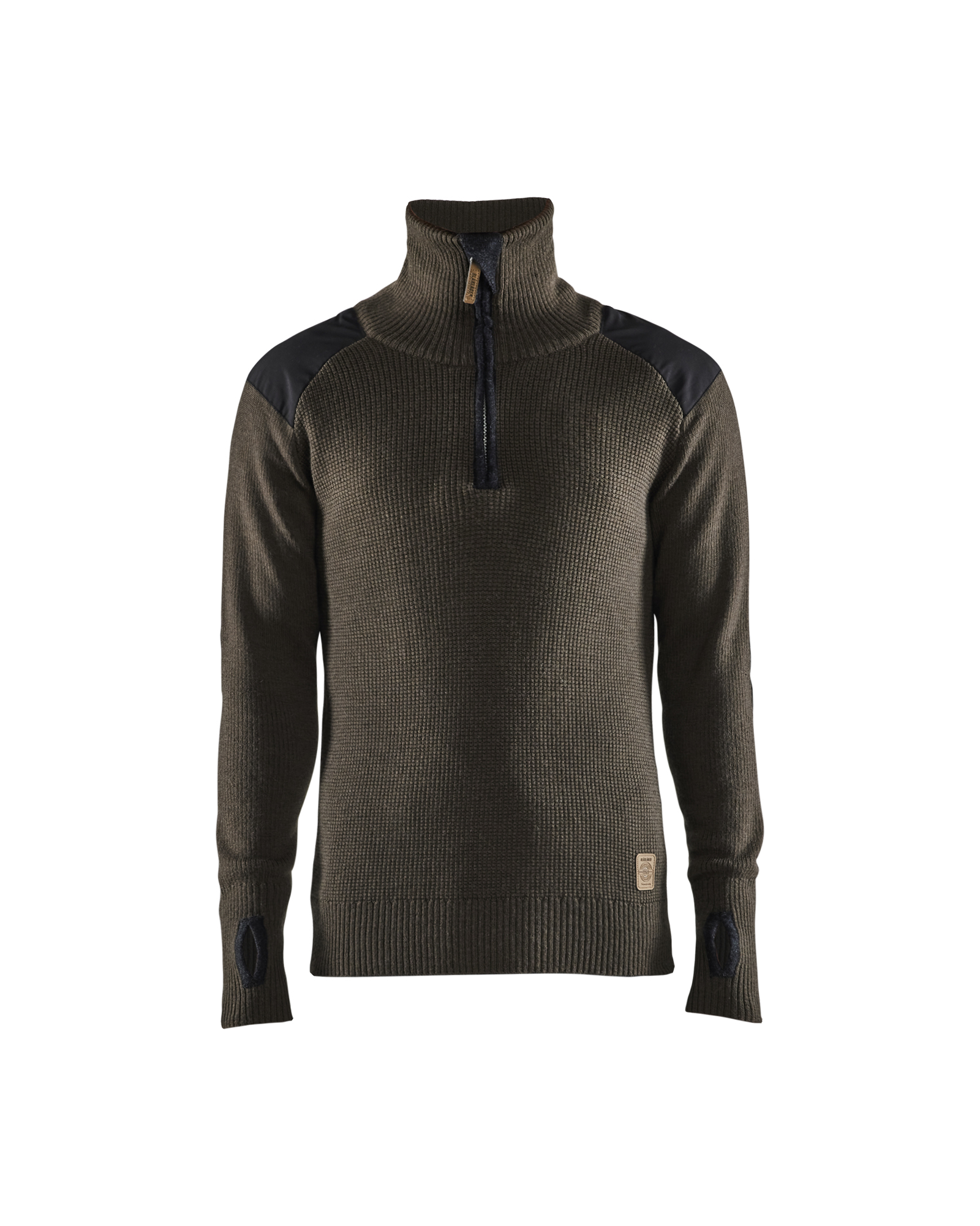 Wollsweater Half Zip