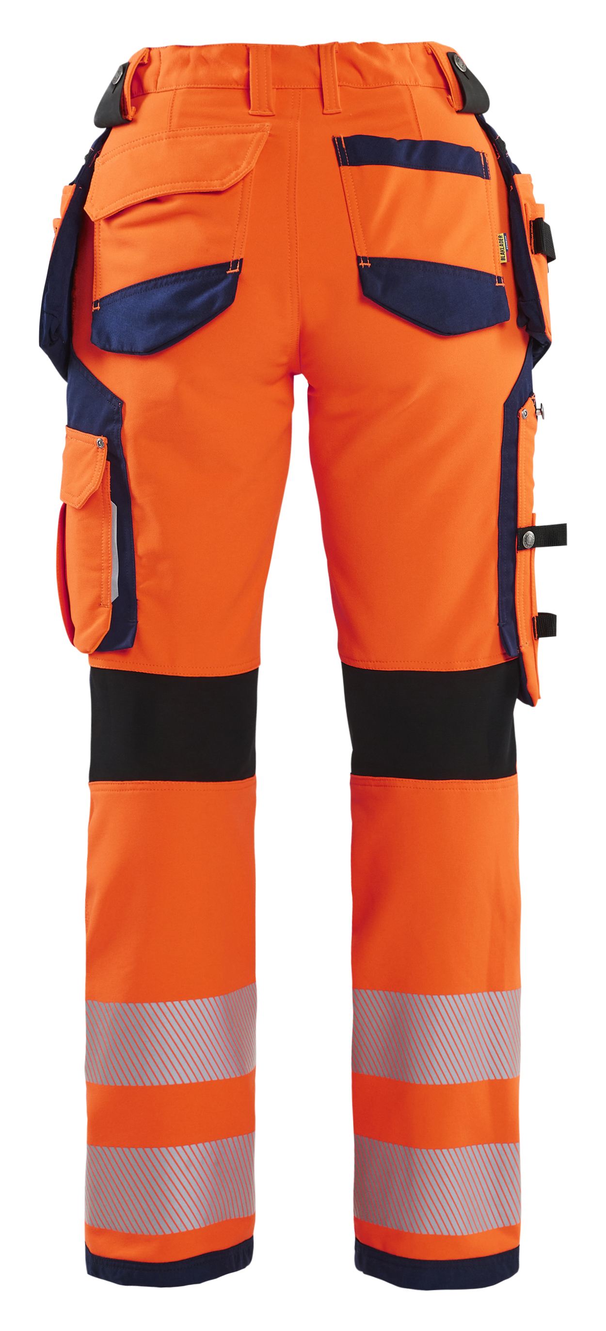 Damen High Vis Arbeitshose 4-Wege-Stretch