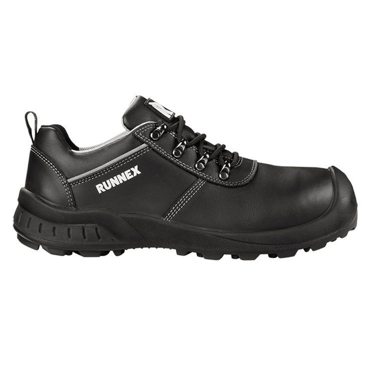 RUNNEX® S3S-Sicherheitshalbschuhe TeamStar schwarz/grau