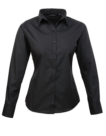 Bluse – Women´s Poplin Long Sleeve Blouse