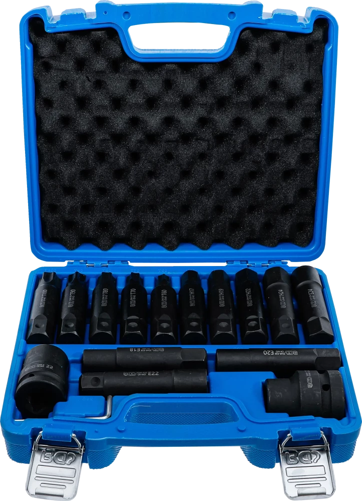 Lkw-Bit-Satz, 20 mm (3/4") + 25 mm (1"), 16-tlg.