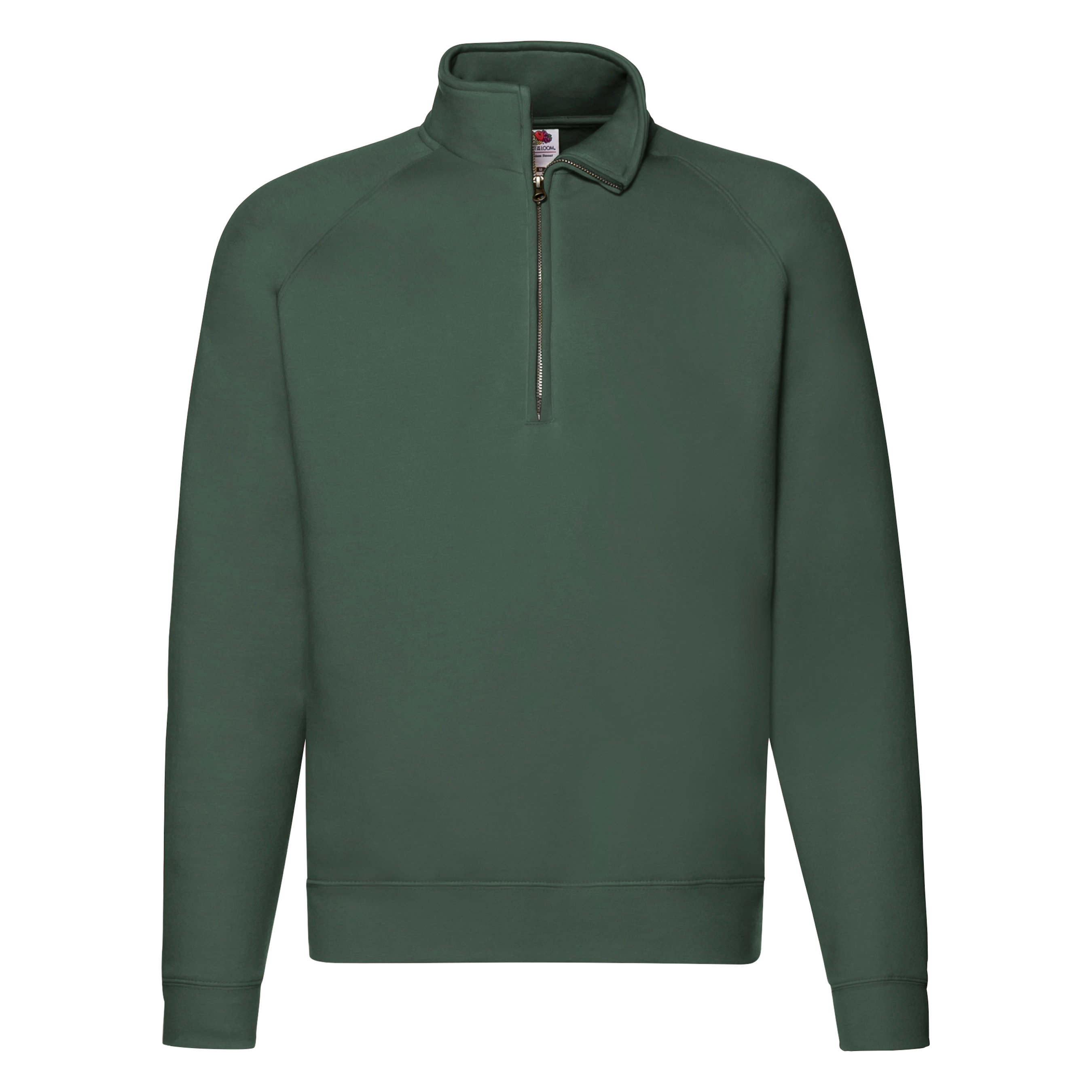 Sweatshirt – Premium Zip Neck Raglan Sweat