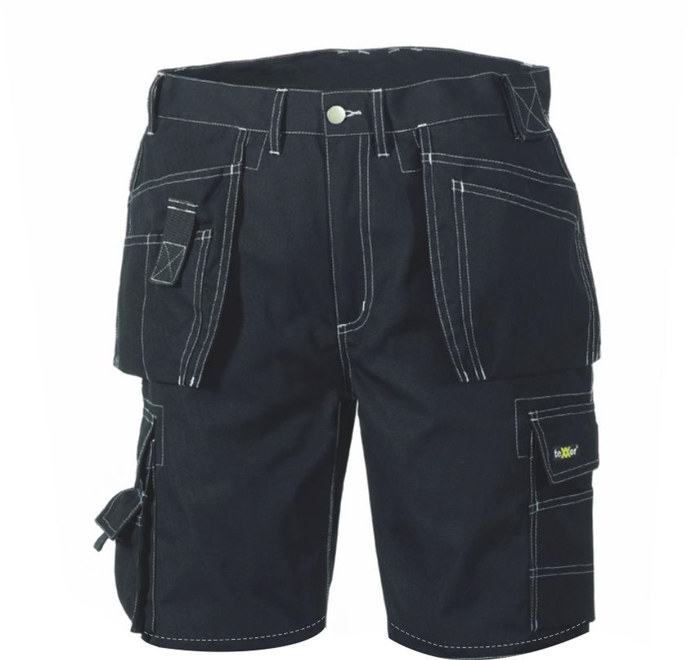 teXXor® Canvas (270 g/m²) Arbeits-Shorts BERMUDA schwarz