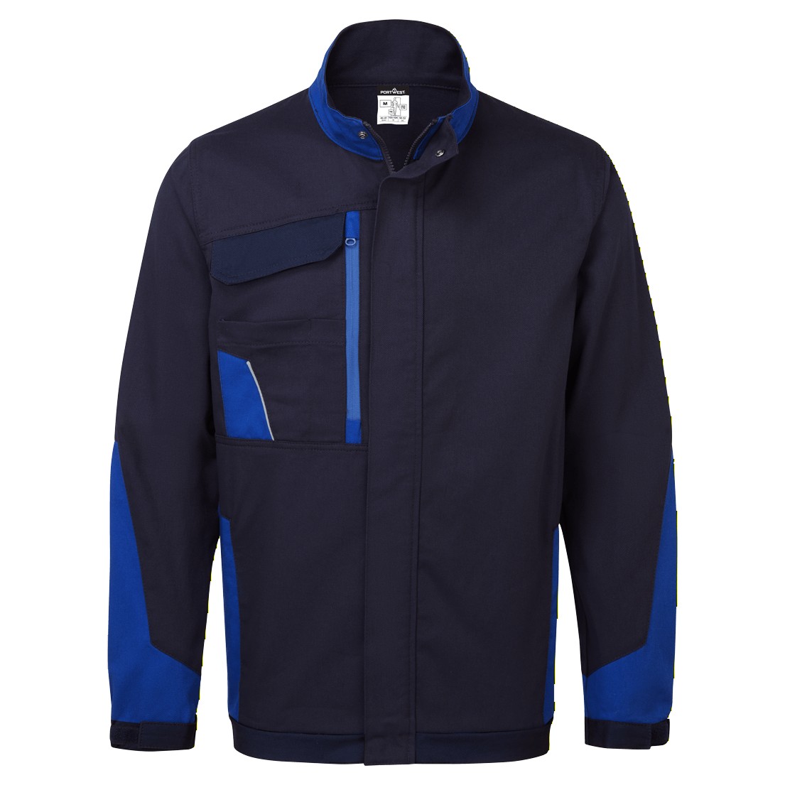 WX1 Zweifarbige Arbeitsjacke aus Baumwolle