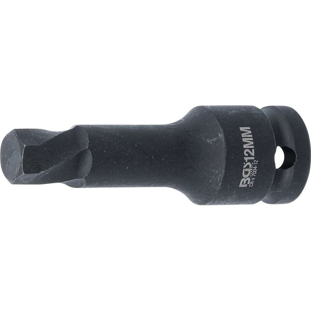 Schraubenausdreher, Antrieb Innenvierkant 12,5 mm (1/2"), für defekten Innensechskant 12 mm