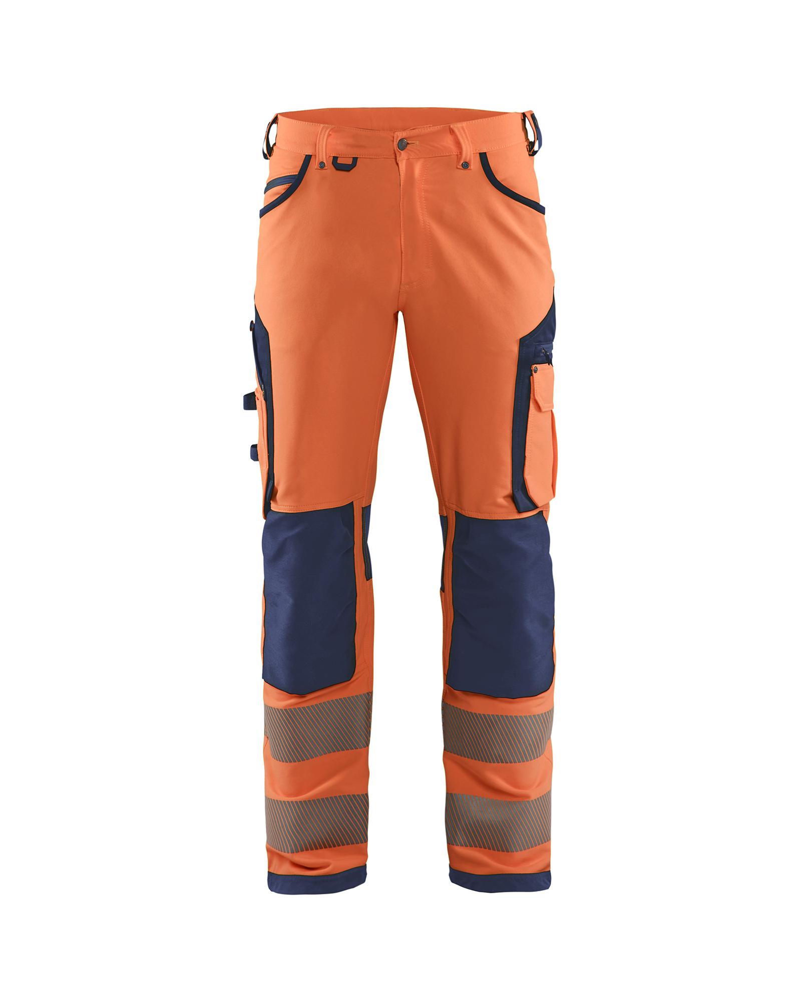 High Vis Arbeitshose 4-Wege-Stretch ohne Werkzeugtaschen