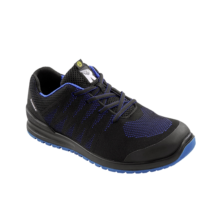 RUNNEX® S1PS-ESD-Sicherheitshalbschuhe SportStar schwarz/blau