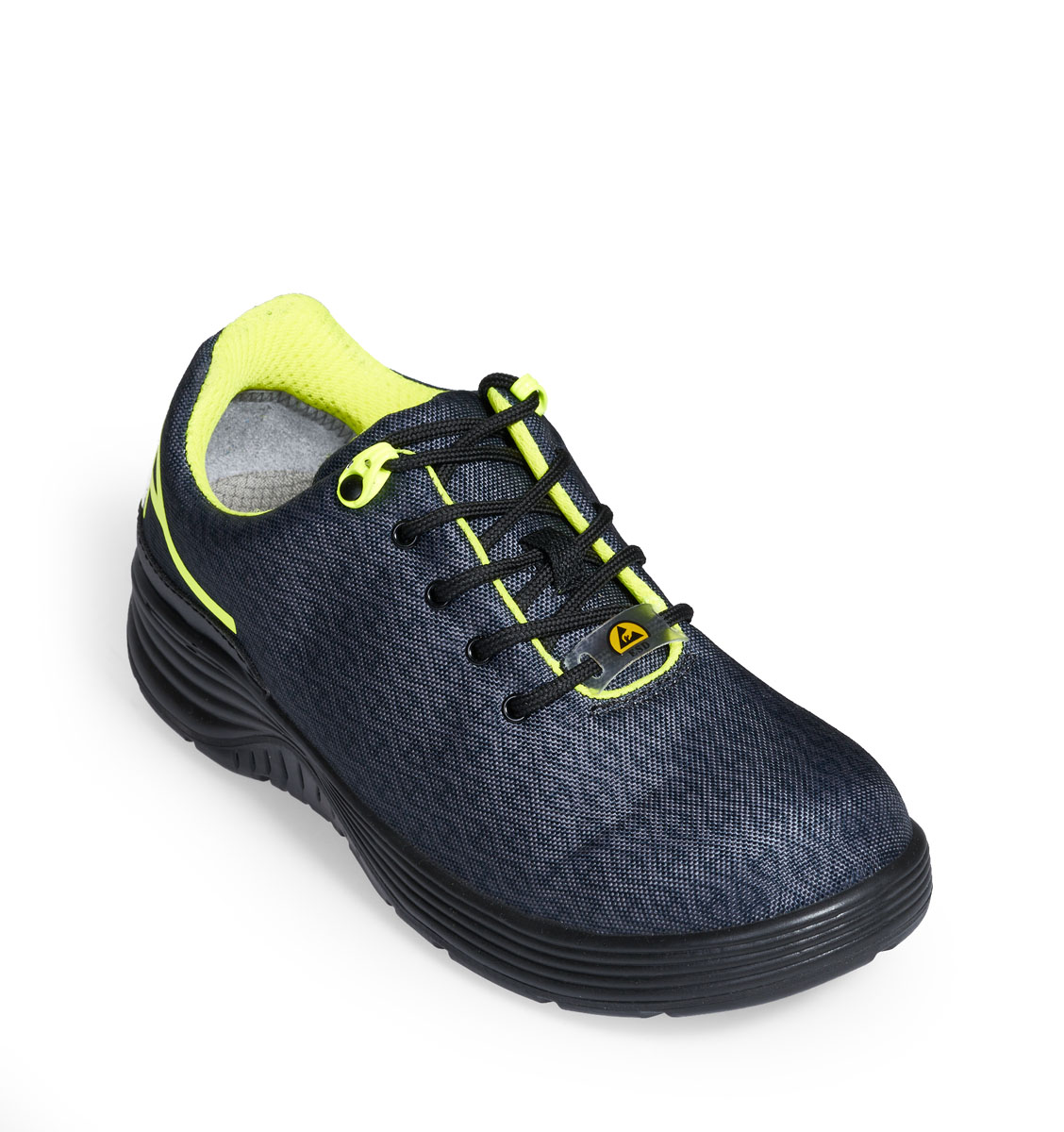 Abeba S3 Sicherheitshalbschuh X-LIGHT schwarz/neongelb ESD