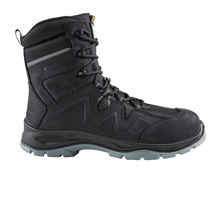 RUNNEX® S3S-Winter-ESD-Sicherheitsschnürstiefel SpecialStar schwarz/grau