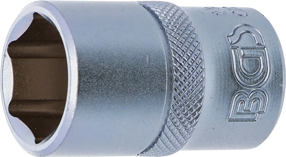 Steckschlüssel-Einsatz Sechskant, Antrieb Innenvierkant 12,5 mm (1/2"), SW 17 mm