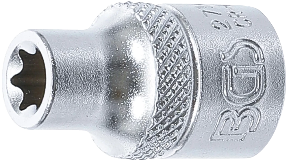 Steckschlüssel-Einsatz E-Profil, Antrieb Innenvierkant 10 mm (3/8"), SW E8