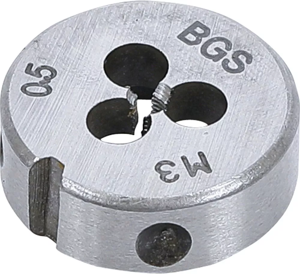 Gewindeschneideisen, M3 x 0,5 x 25 mm