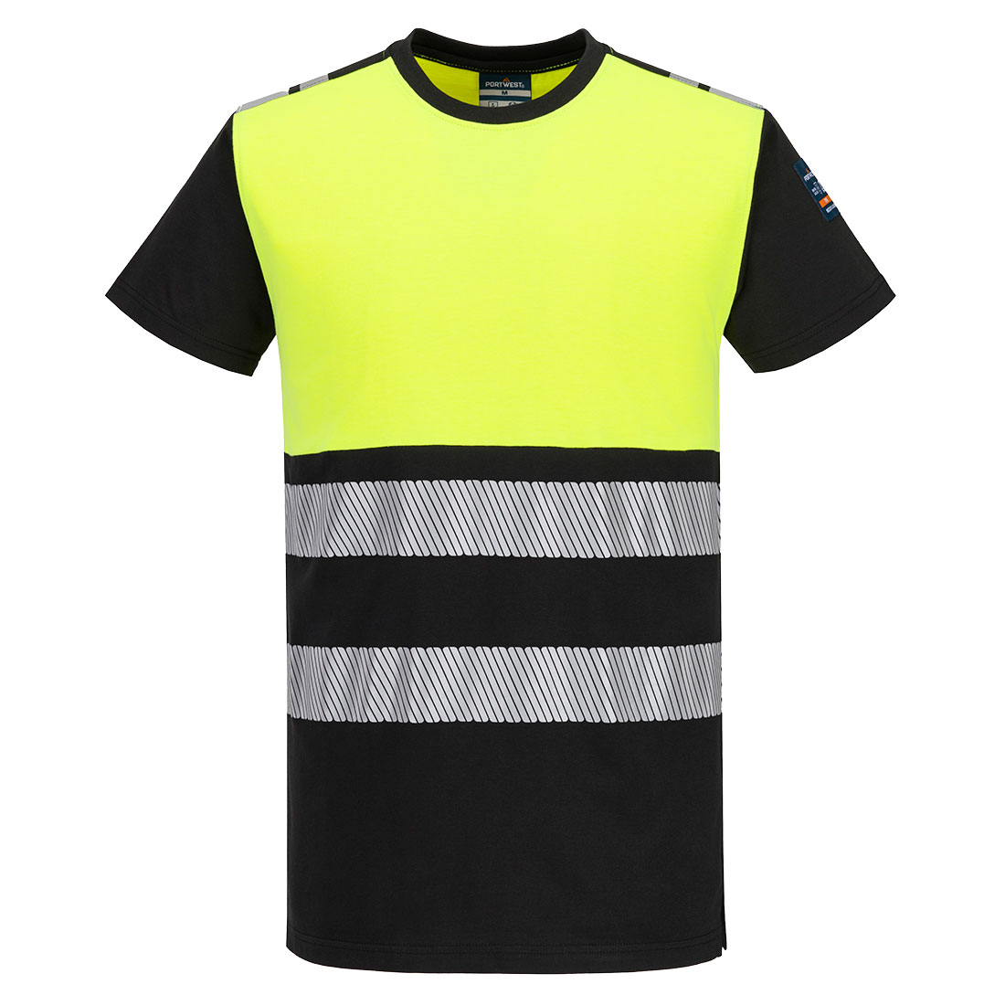 PW3 Modaflame Knit Hi-Vis Class 1 FR Short Sleeve T-Shirt