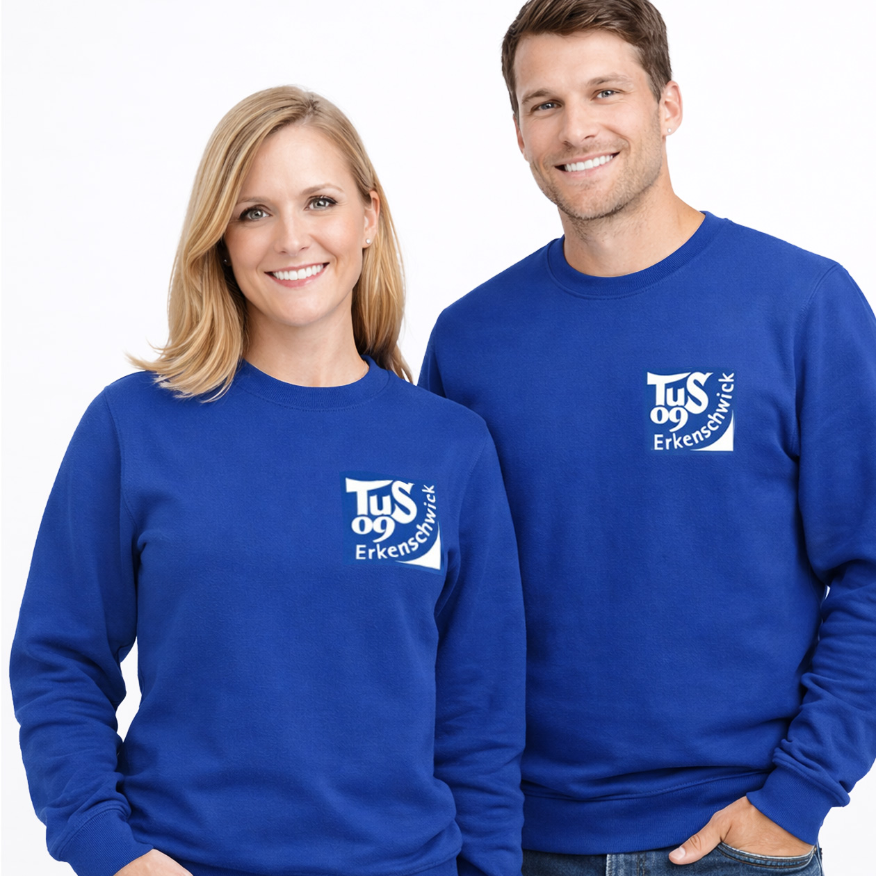 Unisex Sweatshirt royal blau