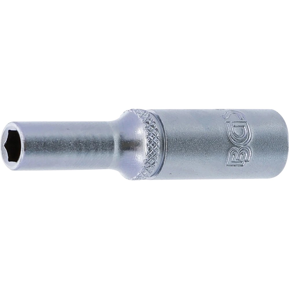 Steckschlüssel-Einsatz Sechskant, tief, Antrieb Innenvierkant 6,3 mm (1/4"), SW 5 mm