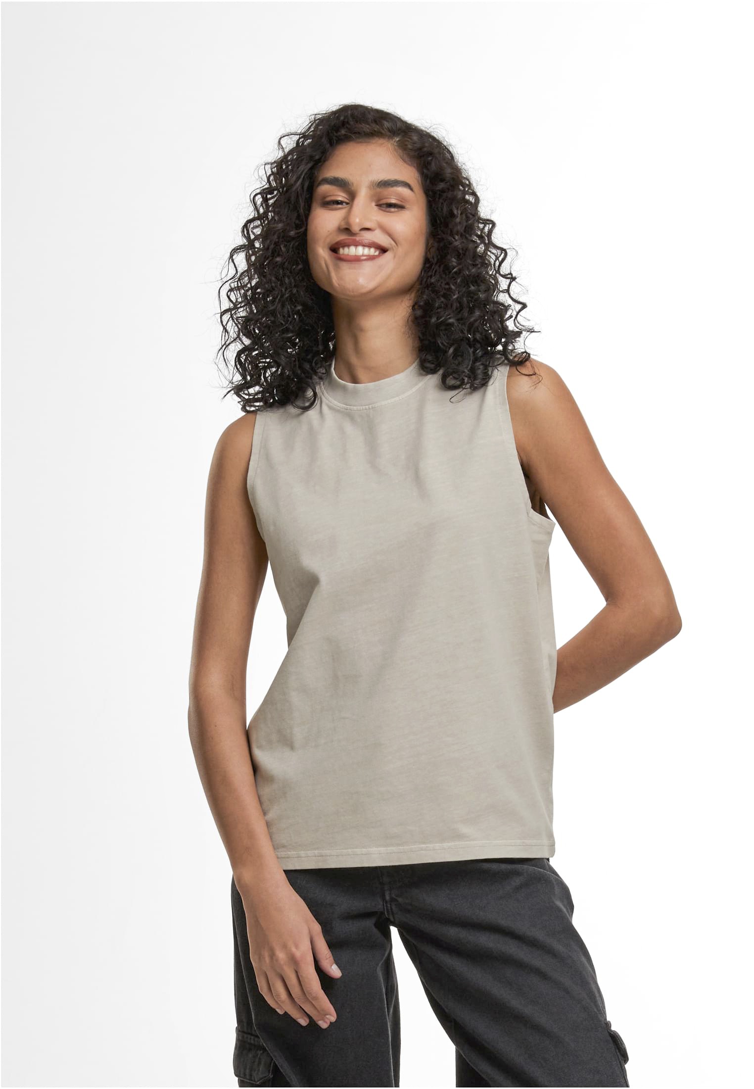T-Shirt – Ladies Vintage Washed Sleeveless Tee