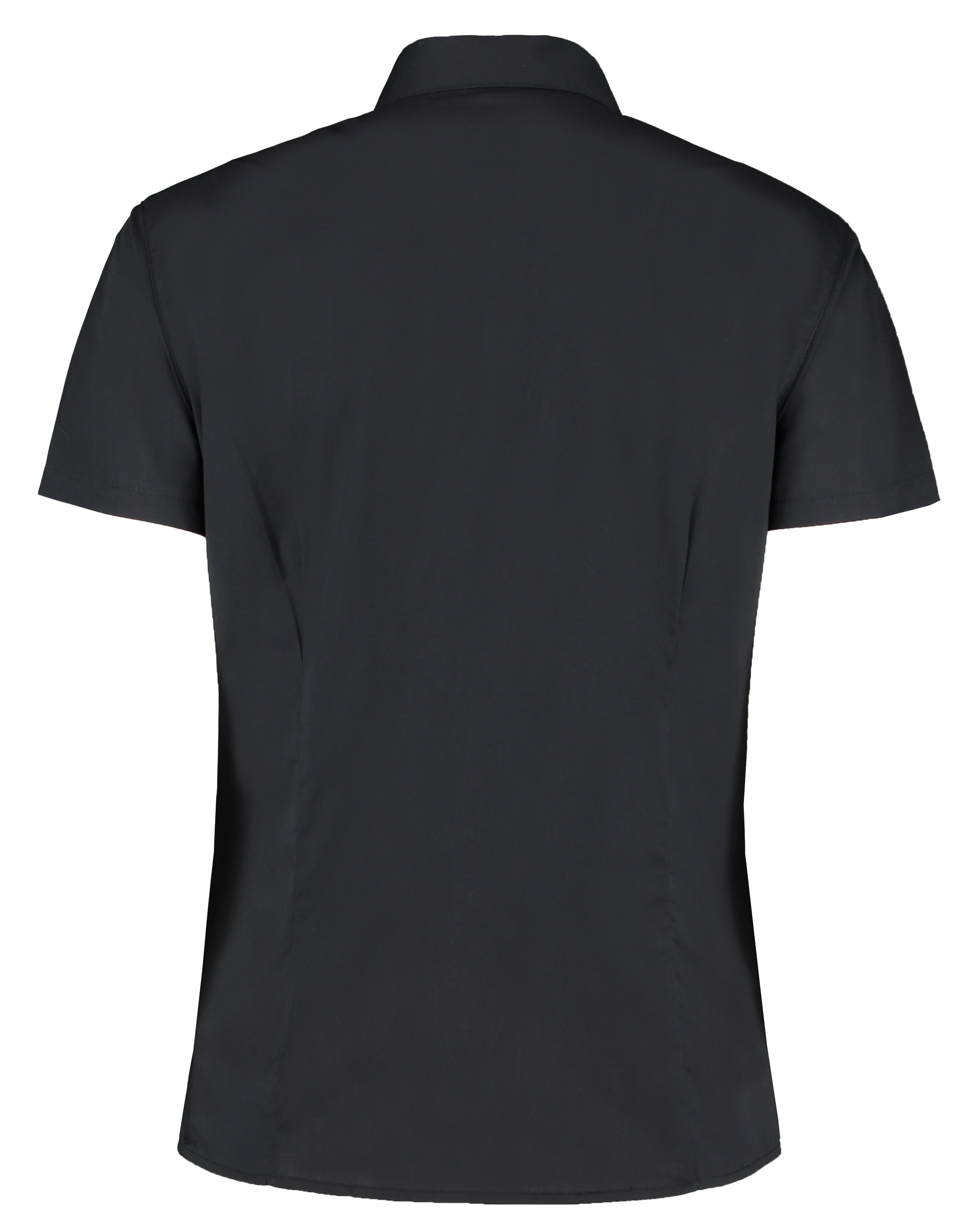 Bluse – Women´s Tailored Fit Shirt Mandarin Collar Short Sleeve