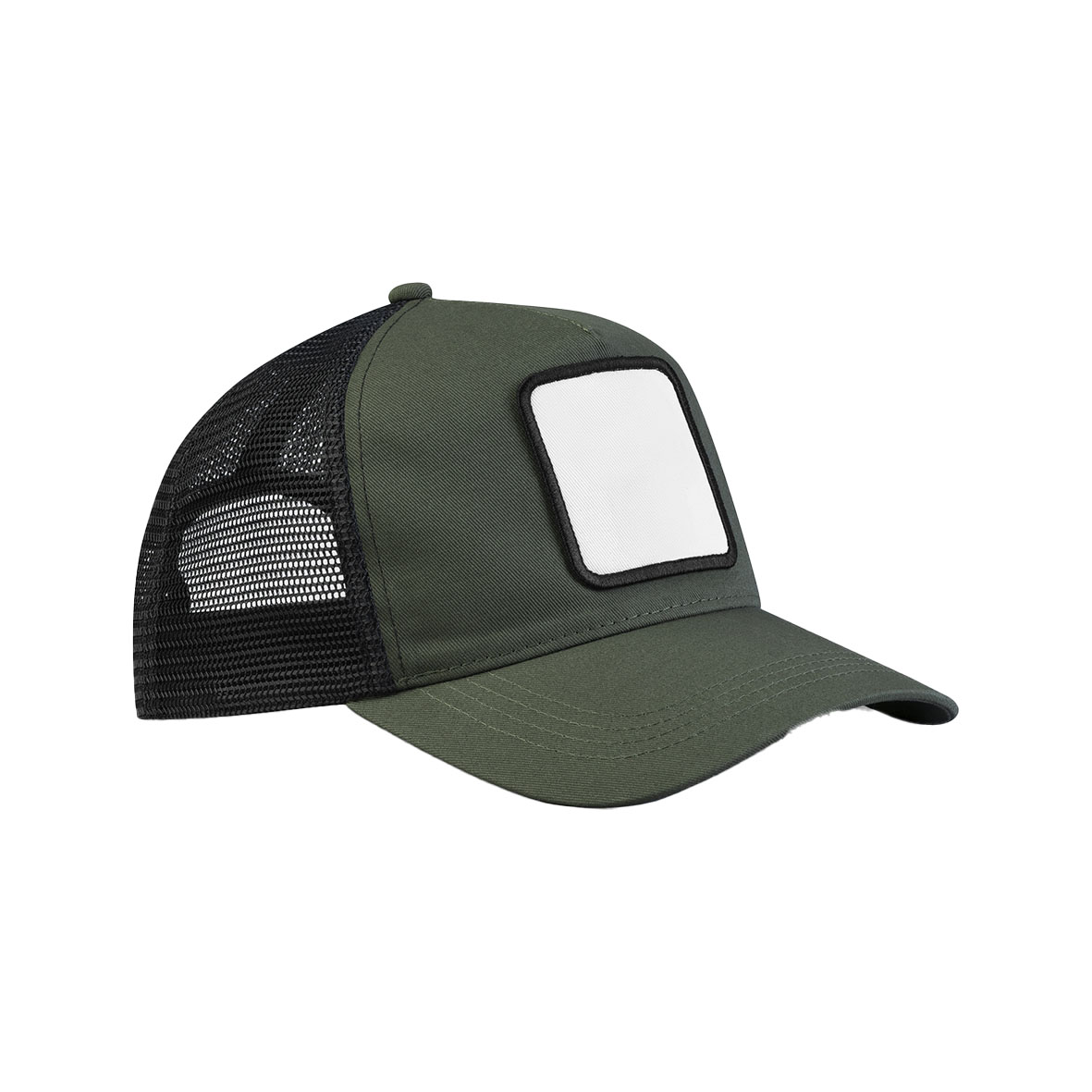 Cap – Appliqué Patch 5 Panel Trucker