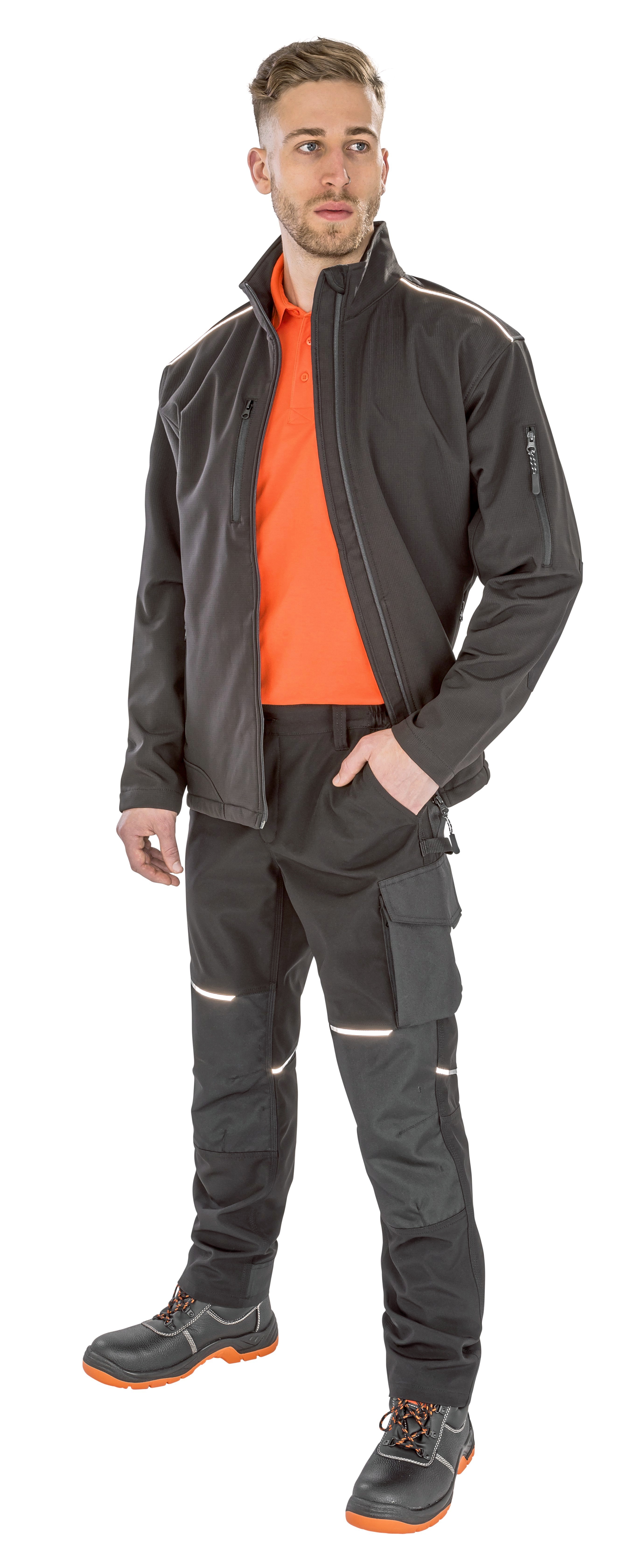 Hose – Slim Fit Soft Shell Work Trouser