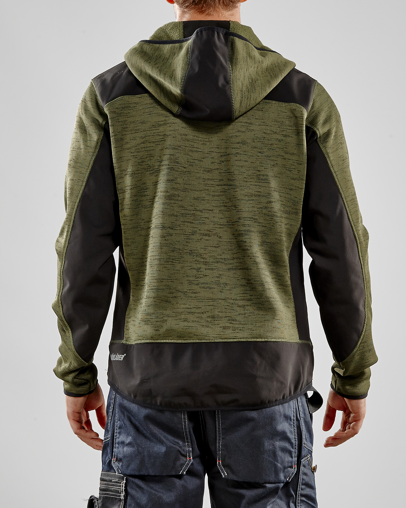 Strickjacke mit Softshell