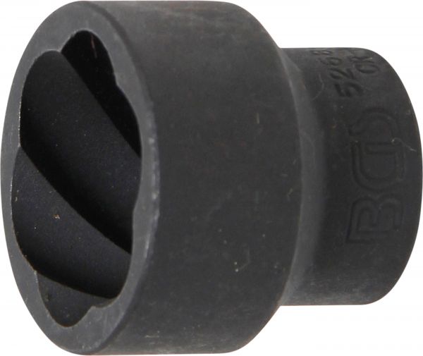 Spiral-Profil-Steckschlüssel-Einsatz / Schraubenausdreher | Antrieb Innenvierkant 12,5 mm (1/2&quot;) | S