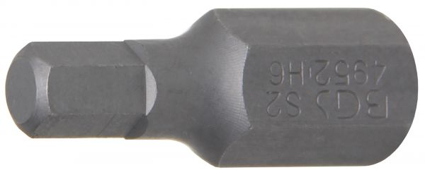 Bit | Antrieb Außensechskant 10 mm (3/8&quot;) | Innensechskant 6 mm