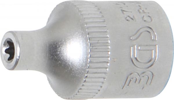 Steckschlüssel-Einsatz E-Profil | Antrieb Innenvierkant 10 mm (3/8&quot;) | SW E4