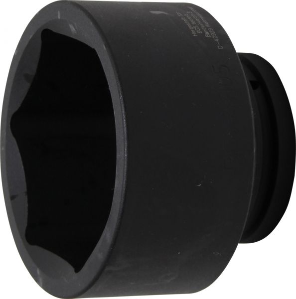 Kraft-Steckschlüssel-Einsatz Sechskant | Antrieb Innenvierkant 25 mm (1&quot;) | SW 105 mm