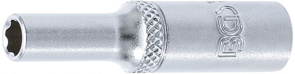 Steckschlüssel-Einsatz Super Lock, tief | Antrieb Innenvierkant 6,3 mm (1/4&quot;) | SW 5 mm