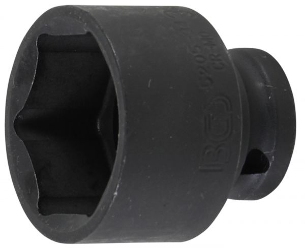 Kraft-Steckschlüssel-Einsatz Sechskant | Antrieb Innenvierkant 12,5 mm (1/2&quot;) | SW 34 mm
