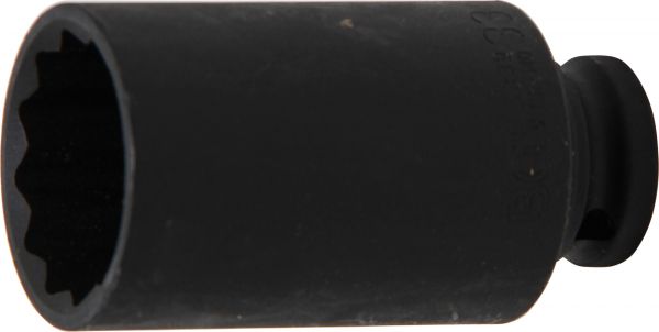 Kraft-Steckschlüssel-Einsatz Zwölfkant | Antrieb Innenvierkant 12,5 mm (1/2&quot;) | SW 33 mm